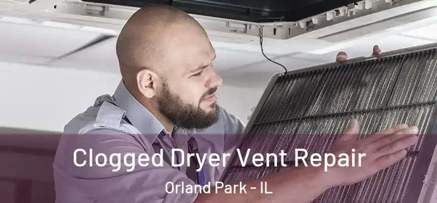  Clogged Dryer Vent Repair Orland Park - IL